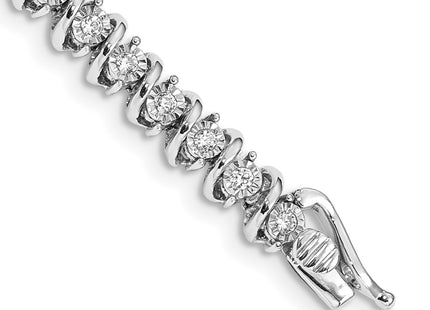 14k White Gold Bracelets Style BM4643 - Classique Jewelry Inc.
