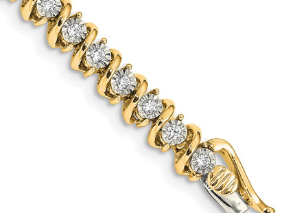 14k Yellow Gold Bracelets Style BM4643 - Classique Jewelry Inc.