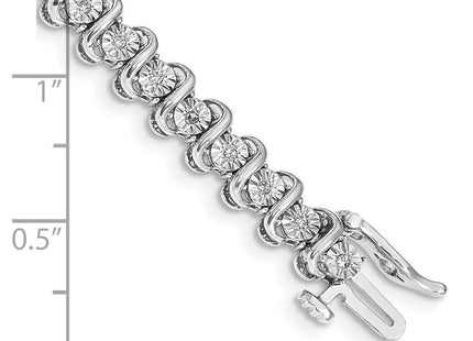 14k White Gold Bracelets Style BM4644 - Classique Jewelry Inc.