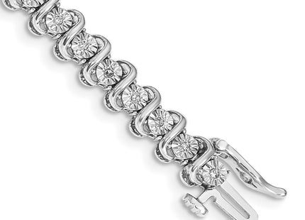 14k White Gold Bracelets Style BM4644 - Classique Jewelry Inc.