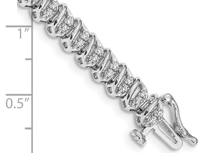 14k White Gold Bracelets Style BM4645 - Classique Jewelry Inc.
