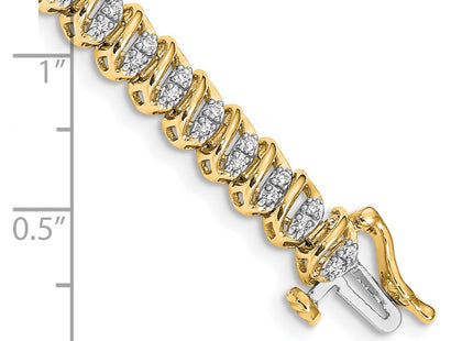 14k Yellow Gold Bracelets Style BM4645 - Classique Jewelry Inc.