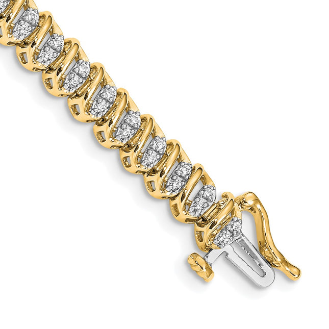 14k Yellow Gold Bracelets Style BM4645 - Classique Jewelry Inc.