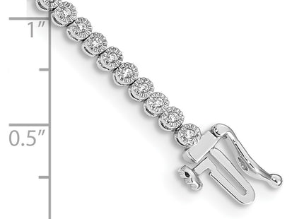 14k White Gold Bracelets Style BM4648 - Classique Jewelry Inc.