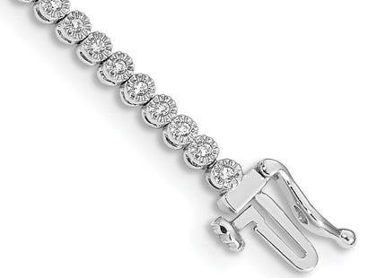 14k White Gold Bracelets Style BM4648 - Classique Jewelry Inc.