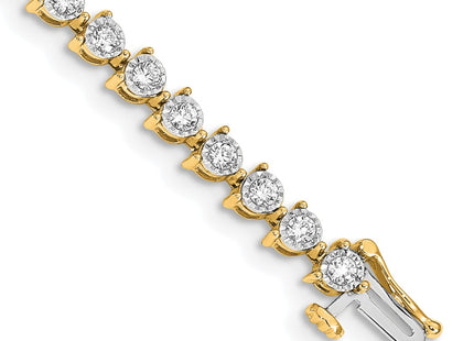 14k Yellow Gold Bracelets Style BM4656 - Classique Jewelry Inc.