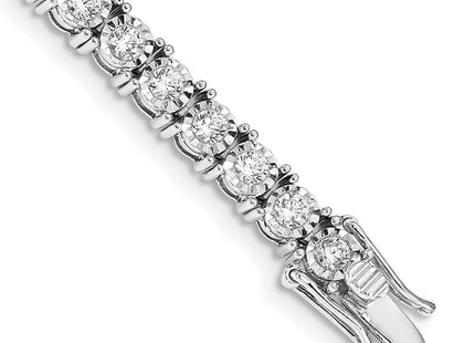 14k White Gold Bracelets Style BM4674 - Classique Jewelry Inc.
