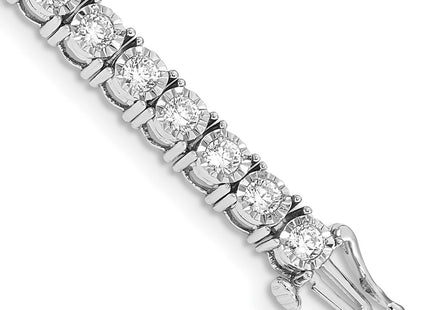 14k White Gold Bracelets Style BM4676 - Classique Jewelry Inc.