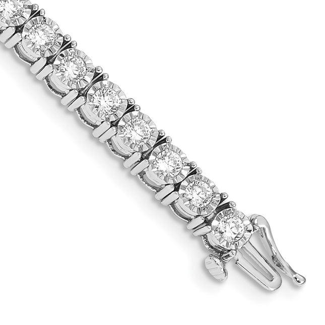 14k White Gold Bracelets Style BM4676 - Classique Jewelry Inc.