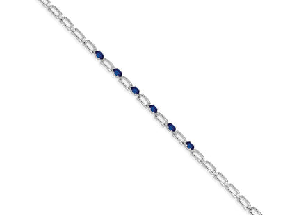 14k White Gold Bracelets Style BM4752 - Classique Jewelry Inc.