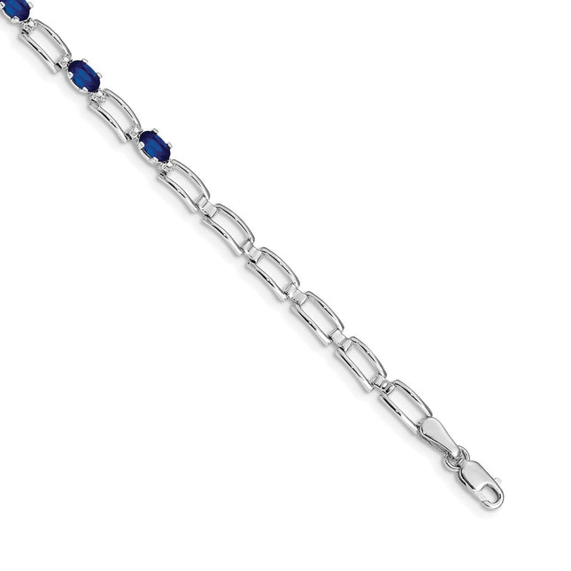 14k White Gold Bracelets Style BM4752 - Classique Jewelry Inc.