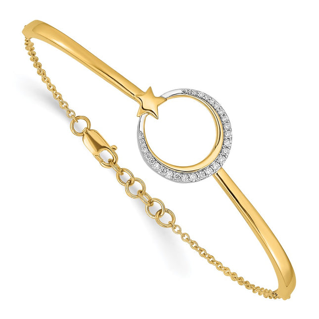 14k Yellow Gold Bracelets Style BM6789 - Classique Jewelry Inc.