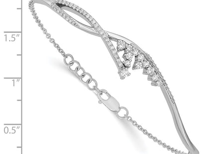 14k White Gold Bracelets Style BM6790 - Classique Jewelry Inc.