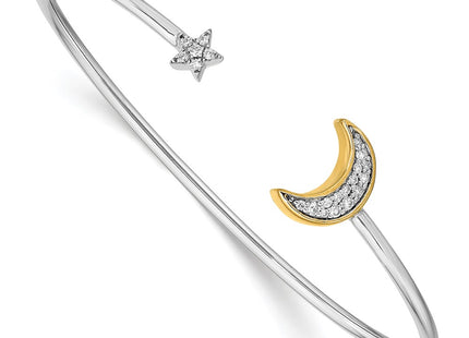 14k Two-tone Bracelets Style BM6849 - Classique Jewelry Inc.