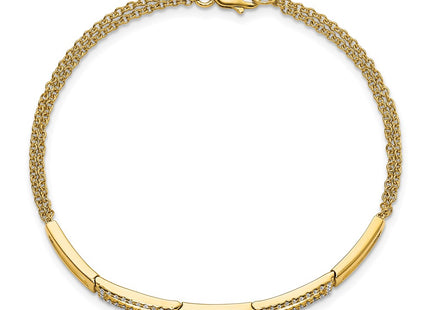 14k Yellow Gold Bracelets Style BM6852 - Classique Jewelry Inc.