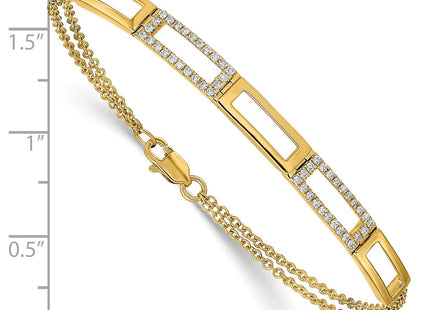 14k Yellow Gold Bracelets Style BM6852 - Classique Jewelry Inc.