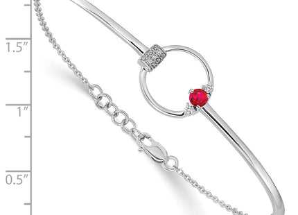 14k White Gold Bracelets Style BM6886 - Classique Jewelry Inc.