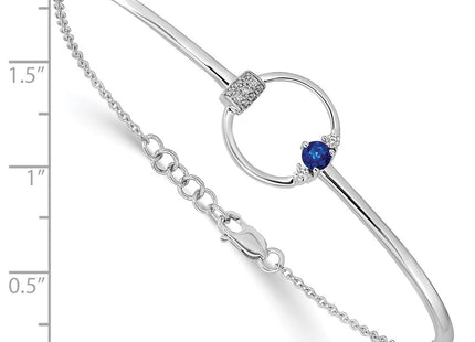 14k White Gold Bracelets Style BM6886 - Classique Jewelry Inc.
