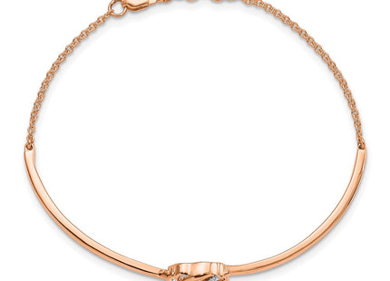 14k Rose Gold Bracelets Style BM6889 - Classique Jewelry Inc.