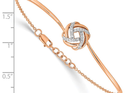 14k Rose Gold Bracelets Style BM6889 - Classique Jewelry Inc.