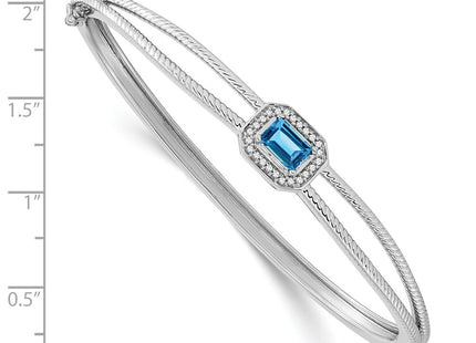 14k White Gold Bracelets Style BM7091 - Classique Jewelry Inc.