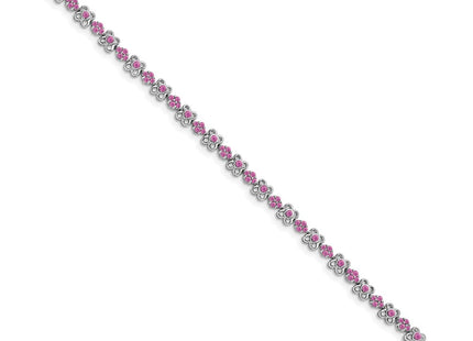 14k White Gold Bracelets Style BM7146 - Classique Jewelry Inc.
