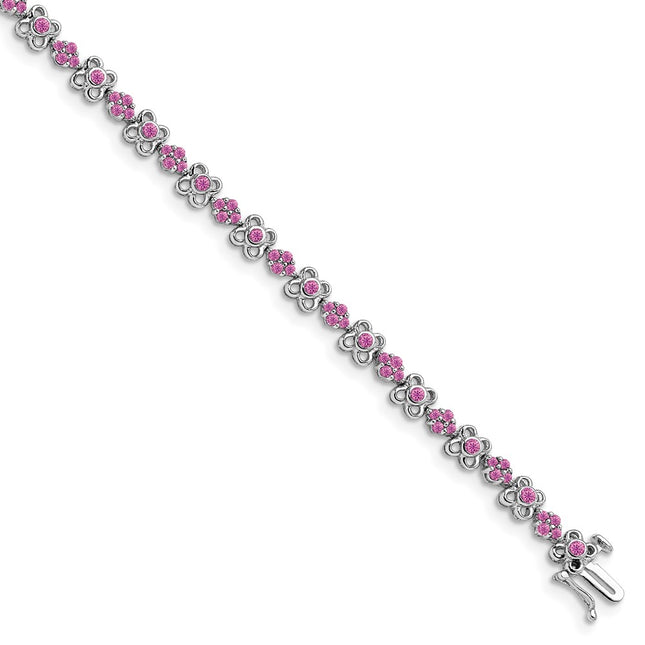 14k White Gold Bracelets Style BM7146 - Classique Jewelry Inc.