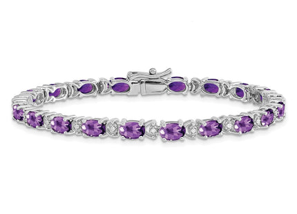14k White Gold Bracelets Style BM7147 - Classique Jewelry Inc.