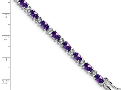 14k White Gold Bracelets Style BM7147 - Classique Jewelry Inc.