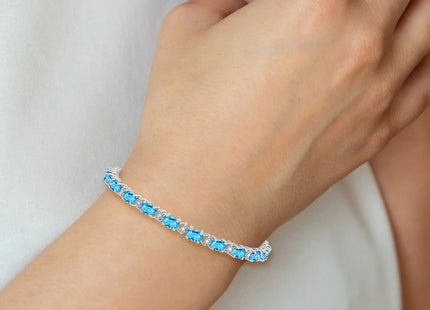 14k White Gold Bracelets Style BM7147 - Classique Jewelry Inc.