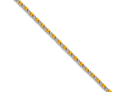 14k White Gold Bracelets Style BM7147 - Classique Jewelry Inc.