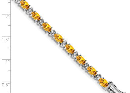 14k White Gold Bracelets Style BM7147 - Classique Jewelry Inc.