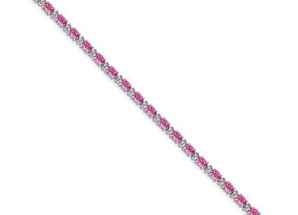 14k White Gold Bracelets Style BM7147 - Classique Jewelry Inc.