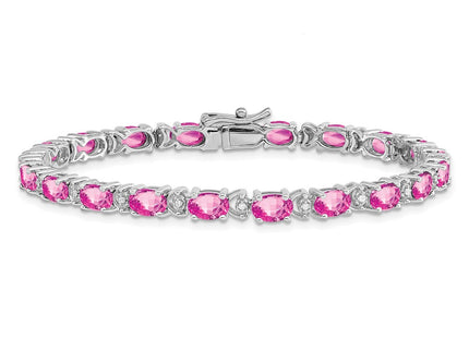 14k White Gold Bracelets Style BM7147 - Classique Jewelry Inc.