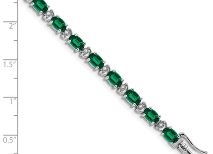 14k White Gold Bracelets Style BM7147 - Classique Jewelry Inc.