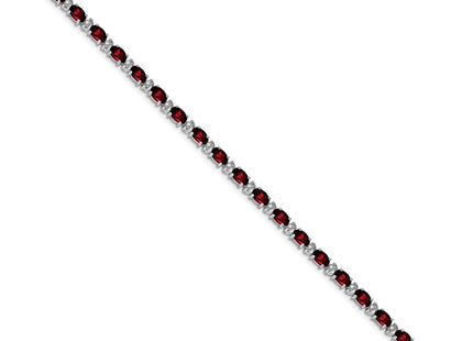 14k White Gold Bracelets Style BM7147 - Classique Jewelry Inc.