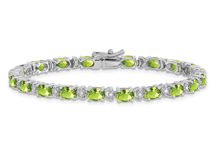 14k White Gold Bracelets Style BM7147 - Classique Jewelry Inc.