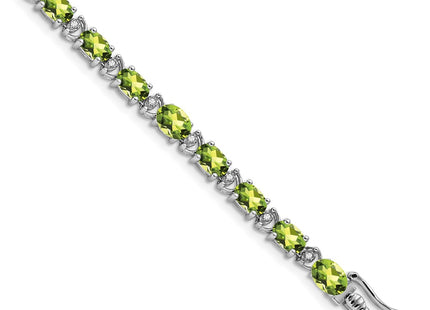 14k White Gold Bracelets Style BM7147 - Classique Jewelry Inc.