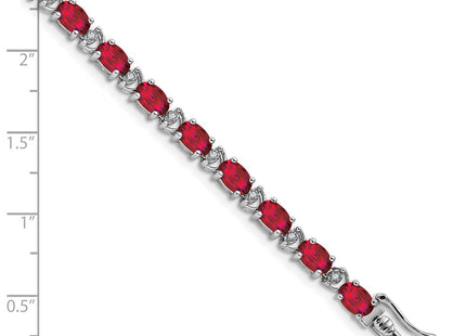 14k White Gold Bracelets Style BM7147 - Classique Jewelry Inc.