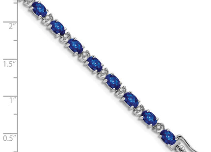 14k White Gold Bracelets Style BM7147 - Classique Jewelry Inc.