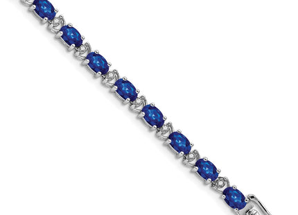 14k White Gold Bracelets Style BM7147 - Classique Jewelry Inc.
