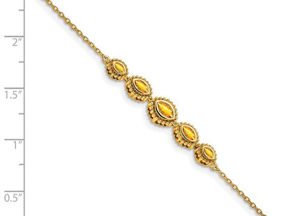 14k Yellow Gold Chain Bracelets Style BM7200 - Classique Jewelry Inc.