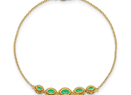 14k Yellow Gold Chain Bracelets Style BM7200 - Classique Jewelry Inc.