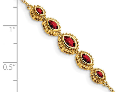 14k Yellow Gold Chain Bracelets Style BM7200 - Classique Jewelry Inc.