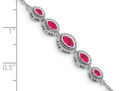 14k White Gold Chain Bracelets Style BM7200 - Classique Jewelry Inc.