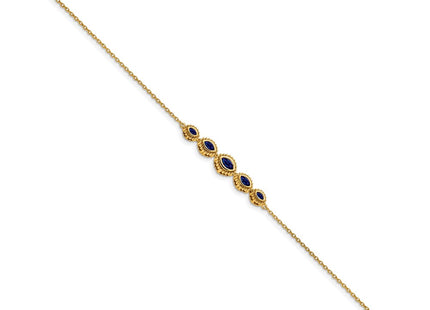 14k Yellow Gold Chain Bracelets Style BM7200 - Classique Jewelry Inc.