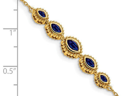 14k Yellow Gold Chain Bracelets Style BM7200 - Classique Jewelry Inc.