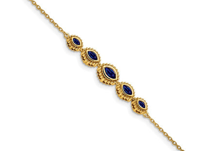 14k Yellow Gold Chain Bracelets Style BM7200 - Classique Jewelry Inc.