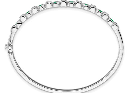 14k White Gold Bracelets Style BM7222 - Classique Jewelry Inc.