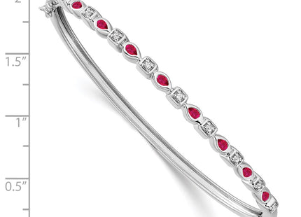 14k White Gold Bracelets Style BM7222 - Classique Jewelry Inc.